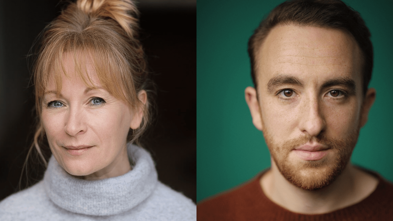 Gail Watson and Sam Stopford headshots