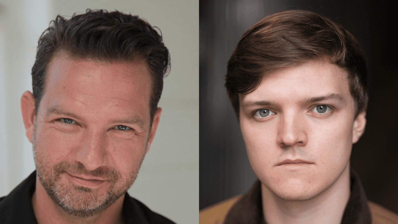 Richard Conlon and Bailey Newsome headshots