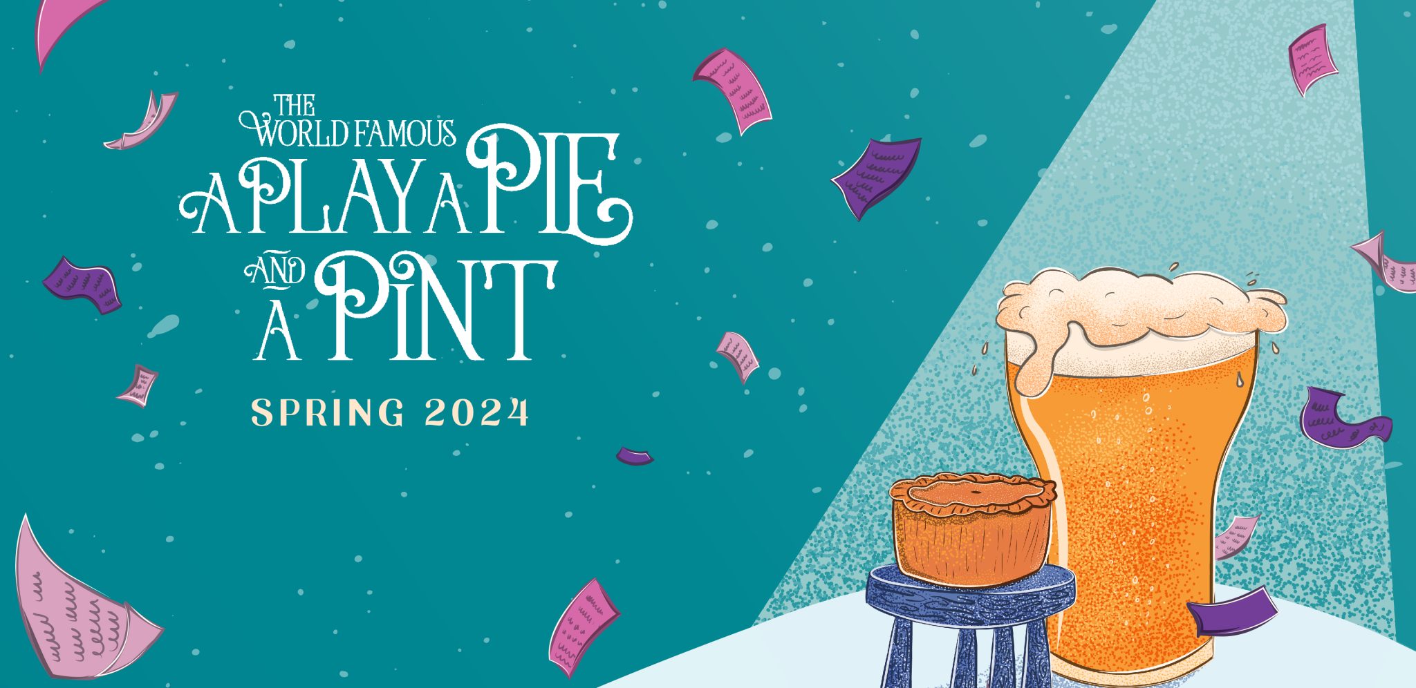 Spring 2024 Season Announcement Play Pie Pint