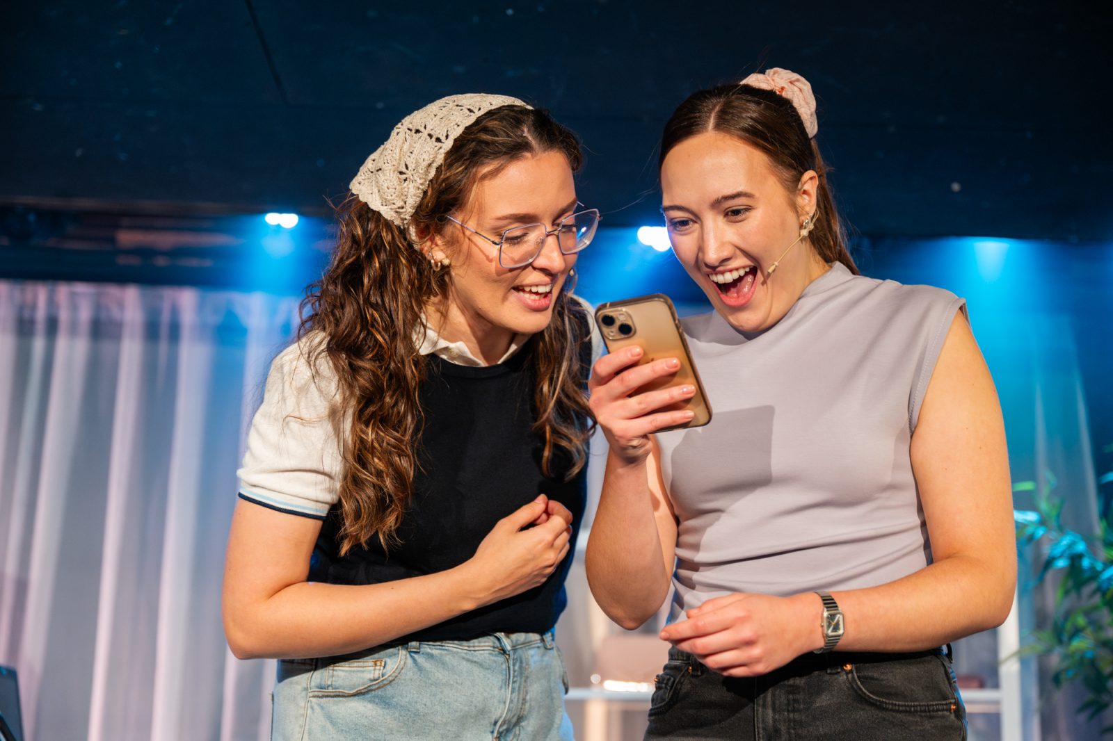 Julia Murray and Yana Harris in 'Meme Girls'