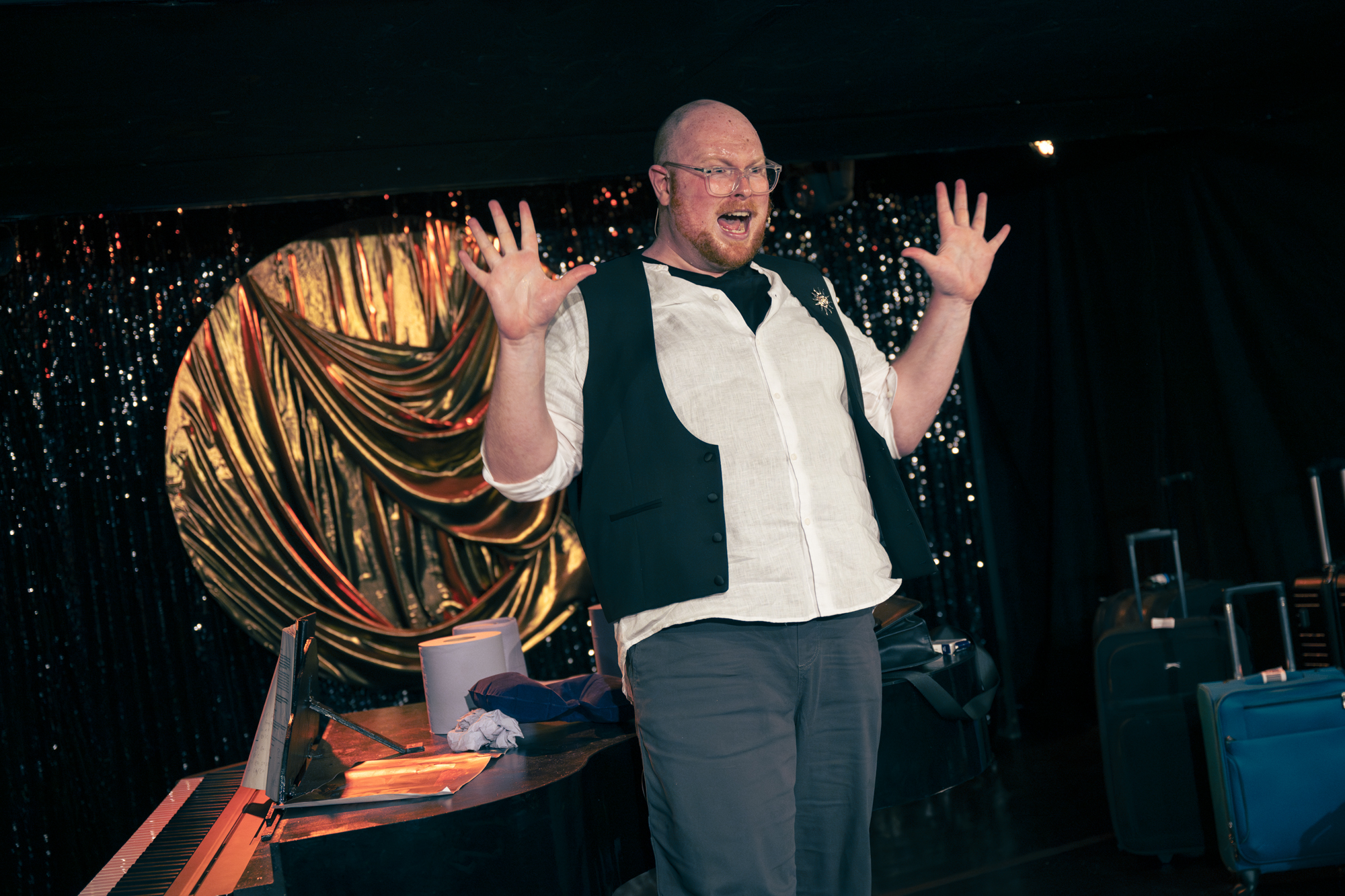 Marc Mackinnon in 'The Last Cabaret on Earth'